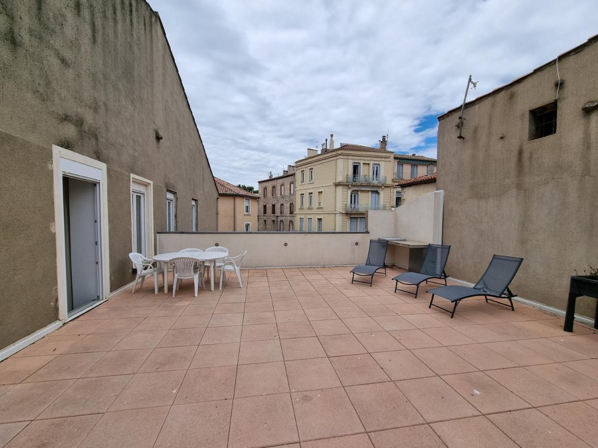 T4- Terrasse 50M², Garage, Centre-Ville 纳博讷 外观 照片
